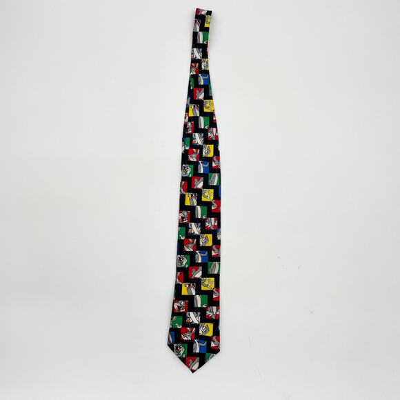 LOONEY TOONS Bugs Bunny Polyester Men's Neck Tie - Picture 1 of 3